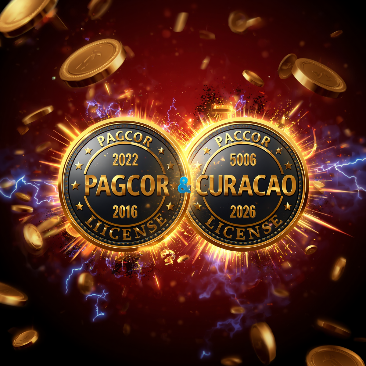 lisensi PAGCOR & Curaçao